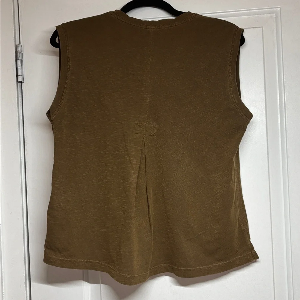 Rowan Savannah Muscle Tank - Forest Green - Picture 3 of 6
